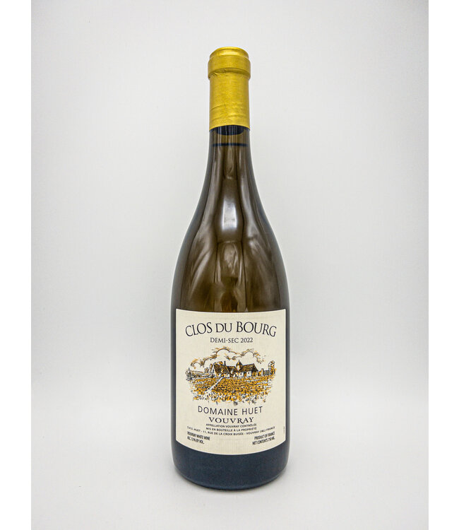 Huet Demi Sec Clos du Bourg Vouvray 2022