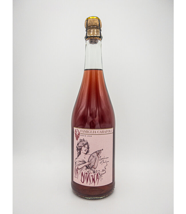 Carafoli “La Divina” Rose Lambrusco Pet Nat