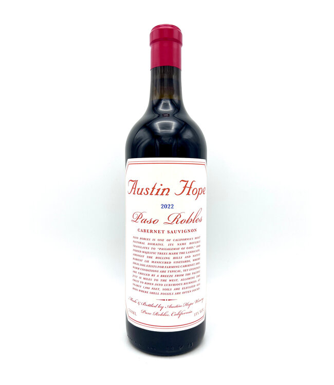 Austin Hope Paso Robles Cabernet Sauvignon 2022