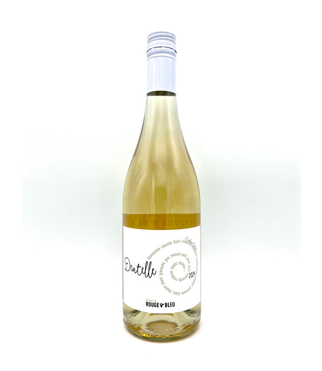 Rouge-Bleu Dentelle Blanc 2024