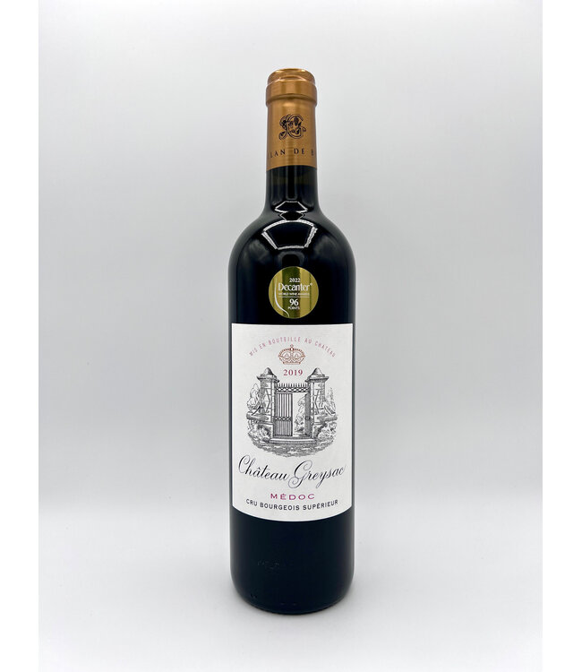 Château Greysac Médoc Cru Bourgeois 2019