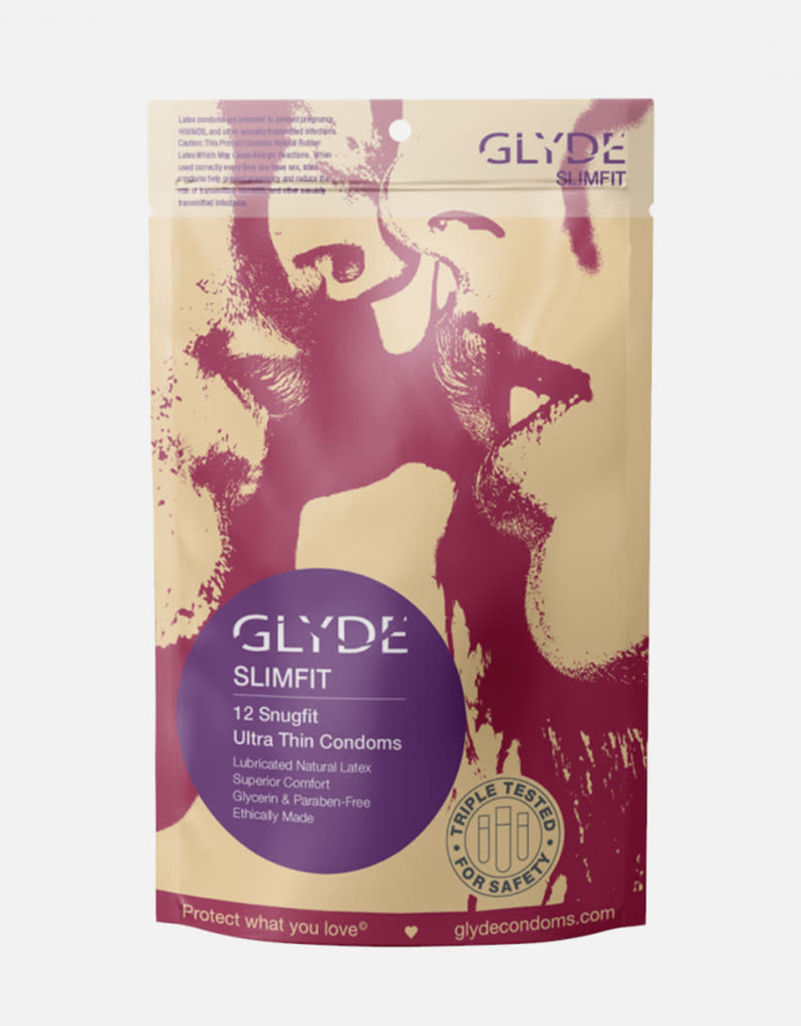 Glyde Glyde Condoms SlimFit 12 Pack