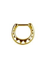 Stainless Septum Aztec 16 ga 8 mm