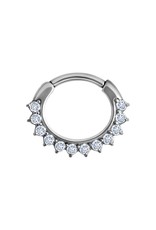 Stainless Septum Diamant Steel 8 mm