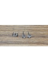 Stainless Boucle d'oreille Diamant Papillon