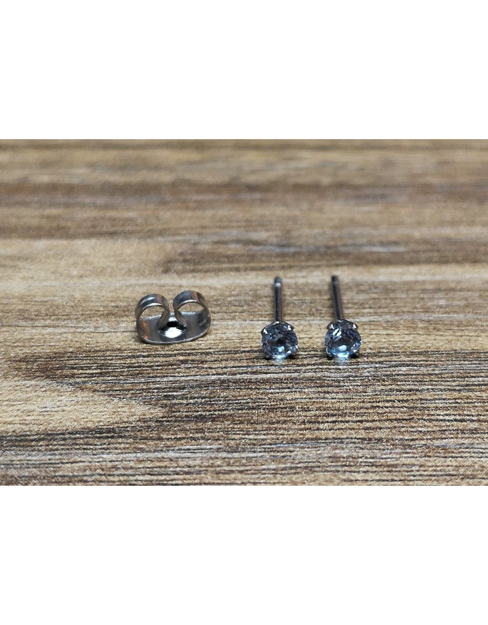 Stainless Boucle d'oreille Diamant Papillon
