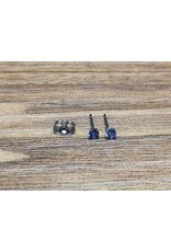 Stainless Boucle d'oreille Diamant Papillon