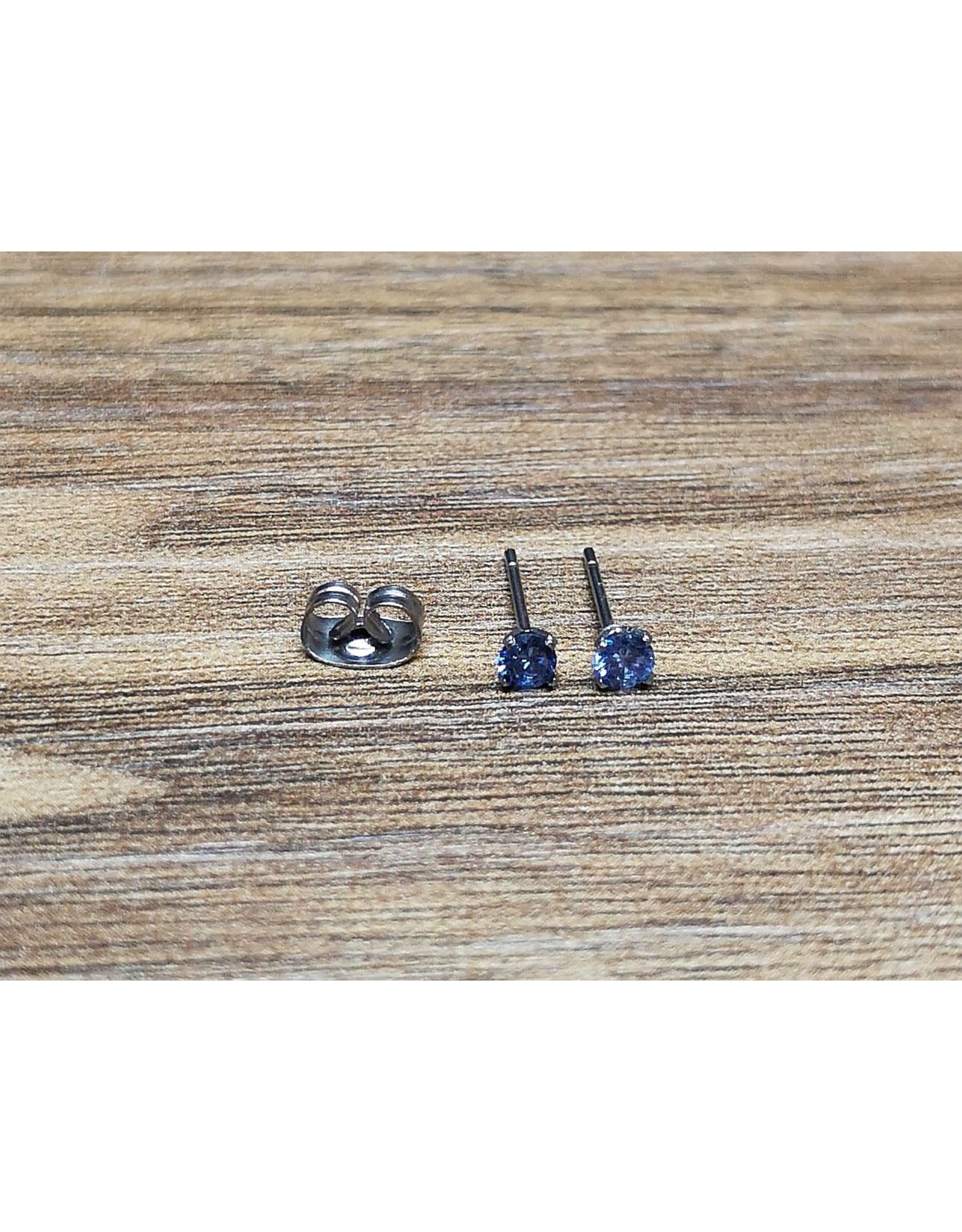 Stainless Boucle d'oreille Diamant Papillon