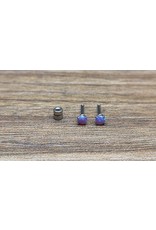 Stainless Boucle d'oreille Vissée Opale