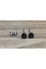 Stainless Boucle d'oreille Diamant Papillon Large