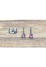 Stainless Boucle d'oreille Diamant Papillon