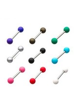 Barbell 14ga Silicone 16 mm