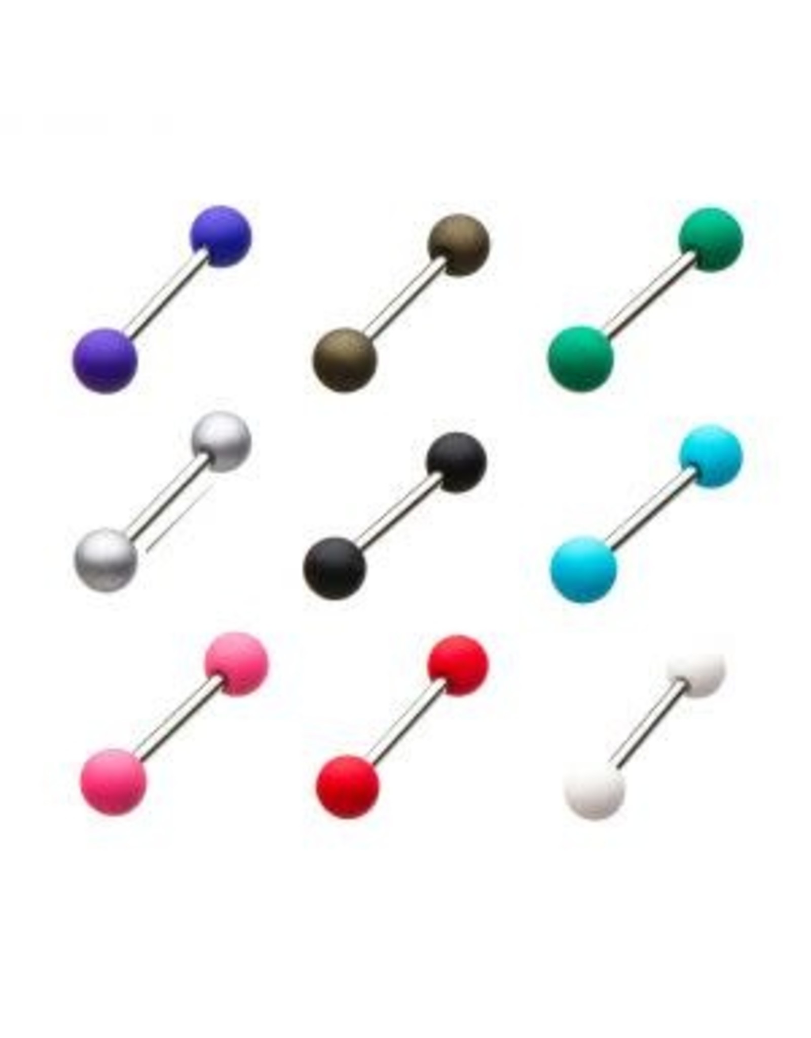 Barbell 14ga Silicone 16 mm