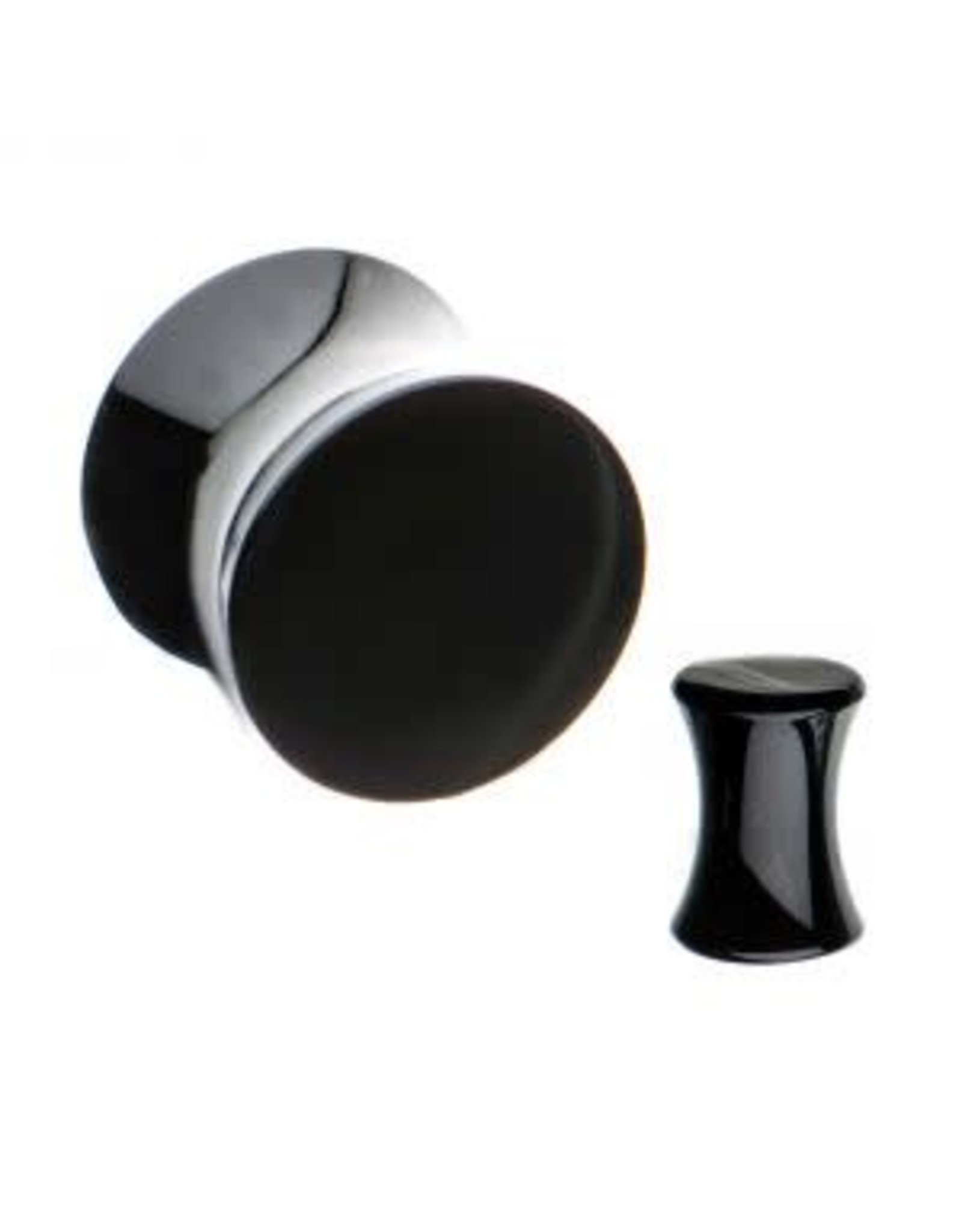 Plug Pleine Acrylique Noir