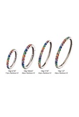 Anneau Clicker Rainbow 16ga