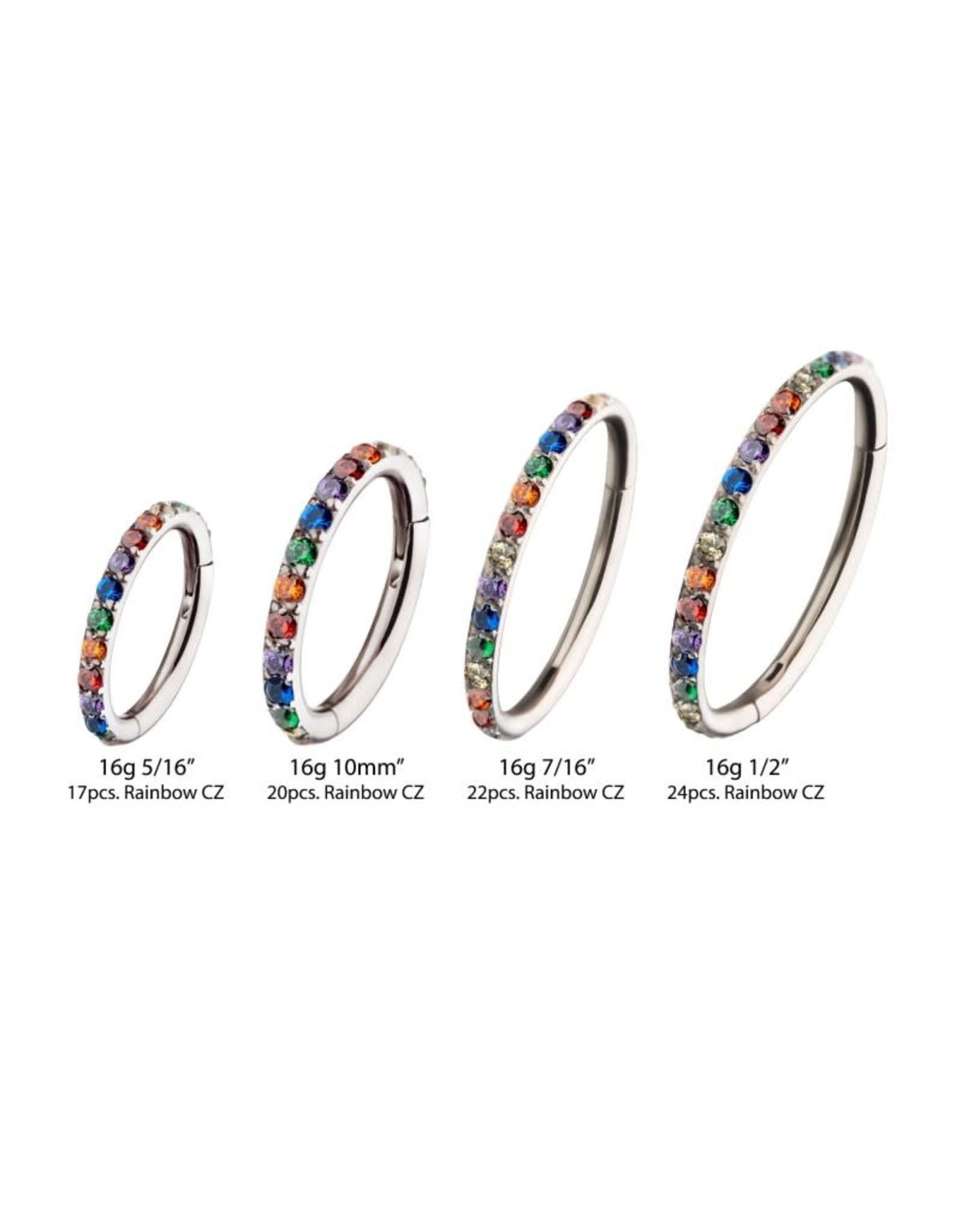 Anneau Clicker Rainbow 16ga