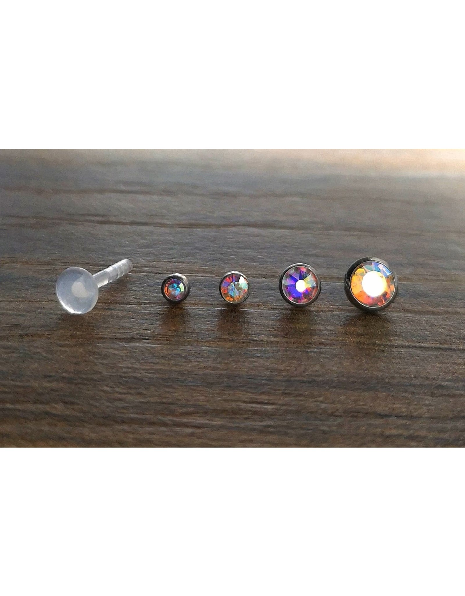 Labret Bioplast/Titanium 16 ga