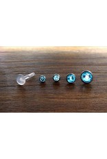 Labret Bioplast/Titanium 16 ga