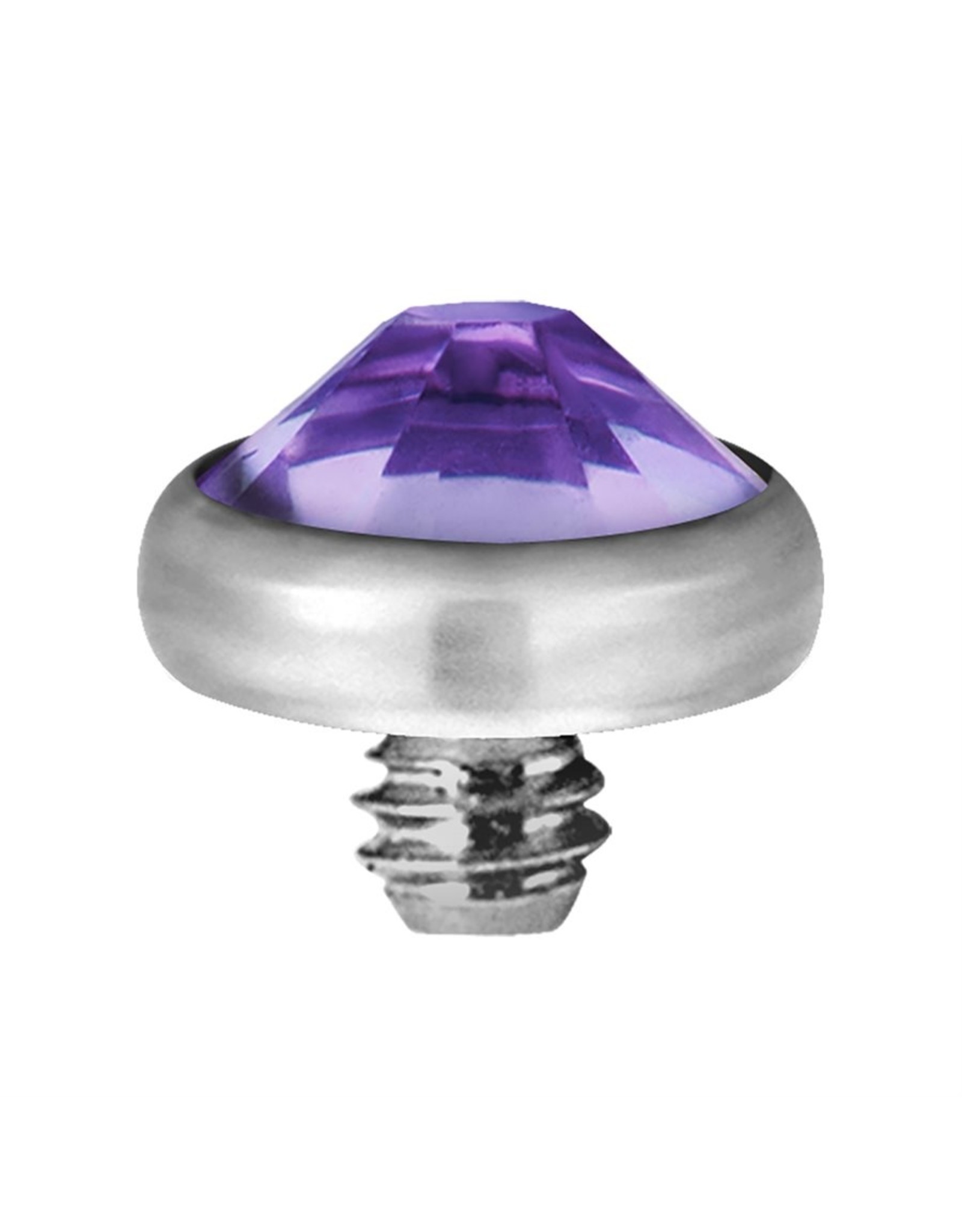 Tête de dermal titanium diamant