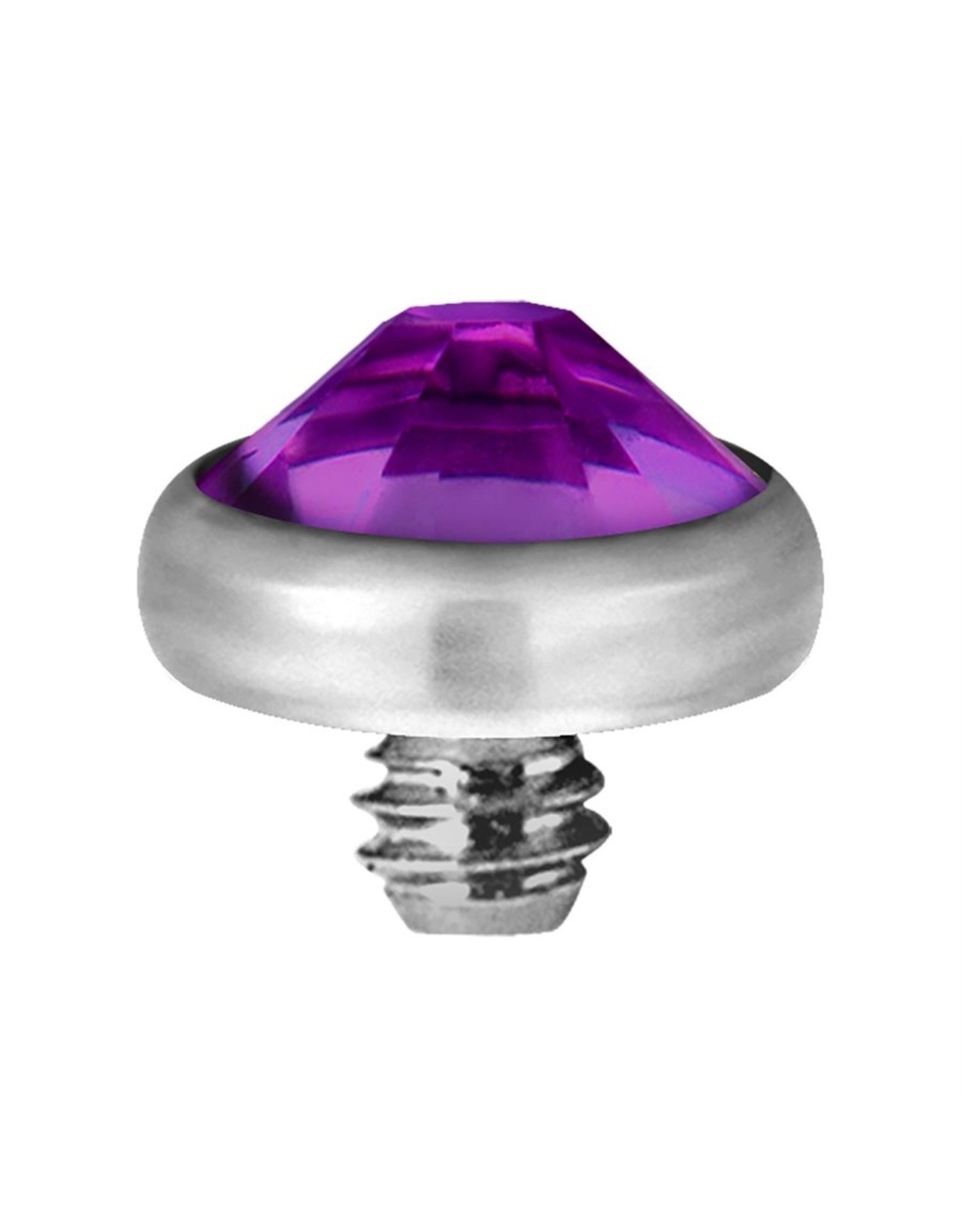 Tête de dermal titanium diamant