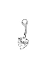 Stainless Nombril Steel Coeur