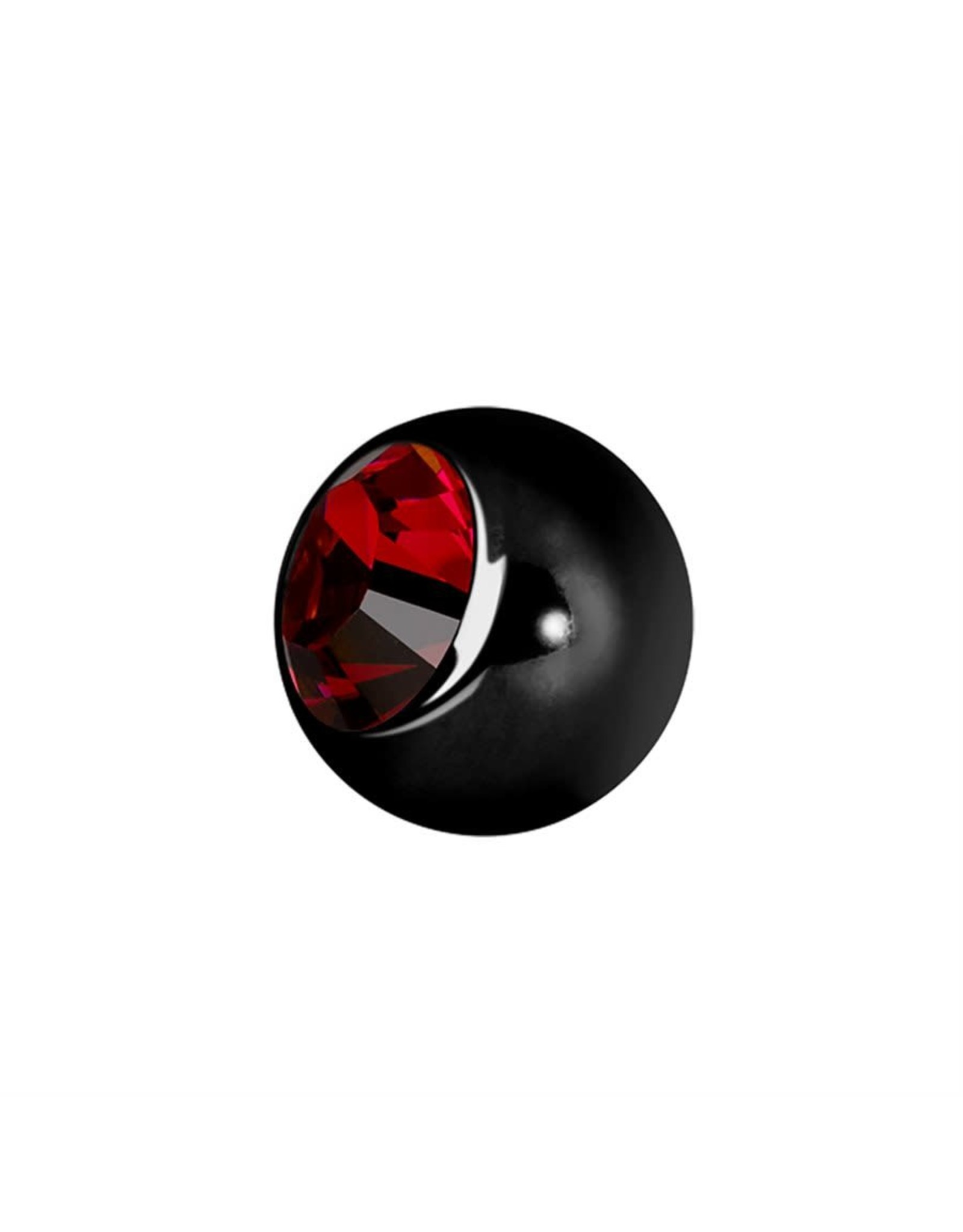 Black Steel Boule 16ga Black Steel avec Zircon
