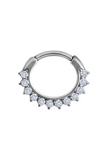 Stainless Septum Diamant Steel 8 mm