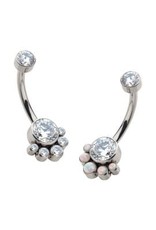 Nombril Invictus Titanium 5 Pierres