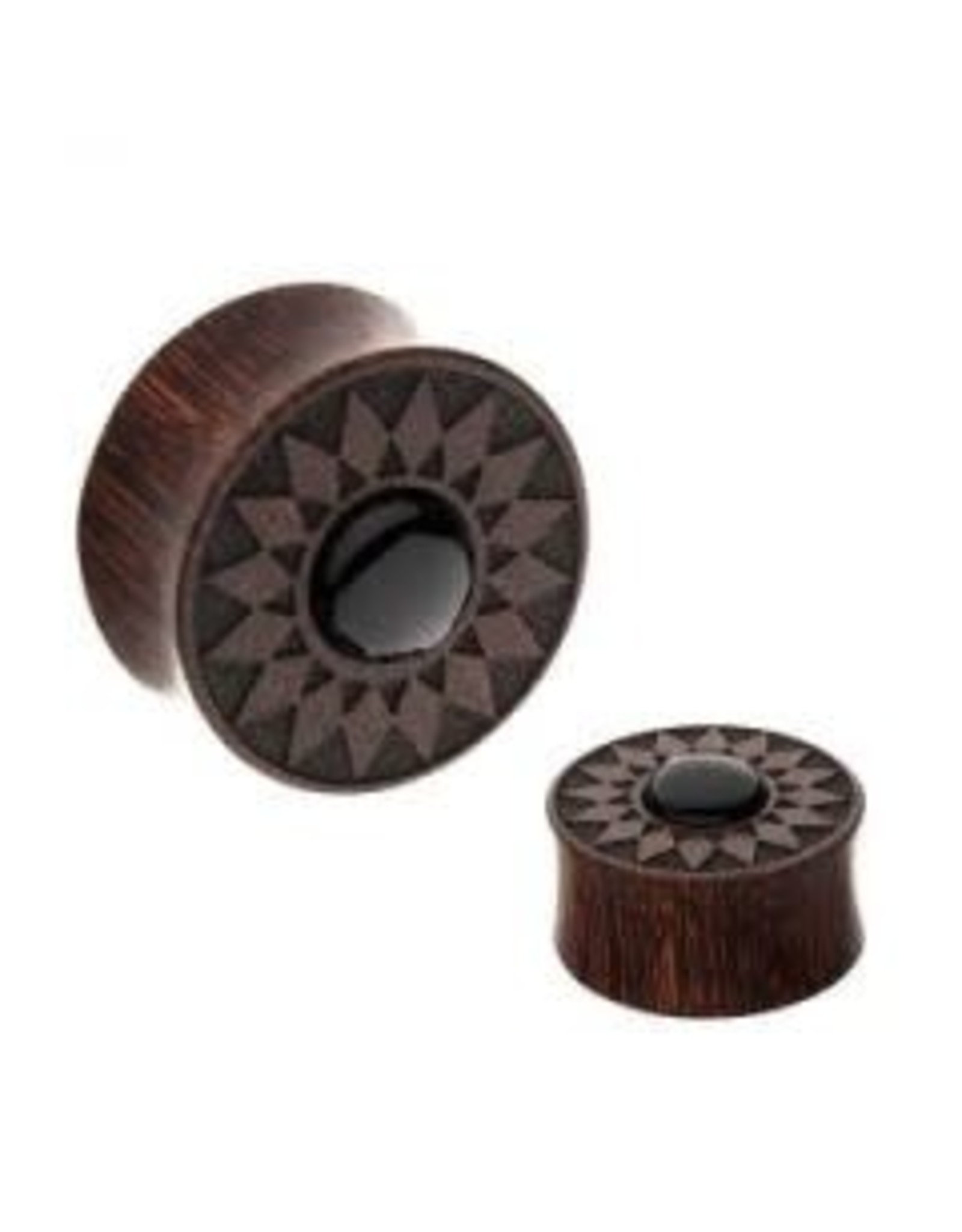 Wood Double Flared Bois Onyx