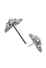 Sein 14ga/14 mm, Titanium Threadless Trio beds&Bezel