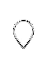 Stainless Clicker Plain V 16ga/8mm