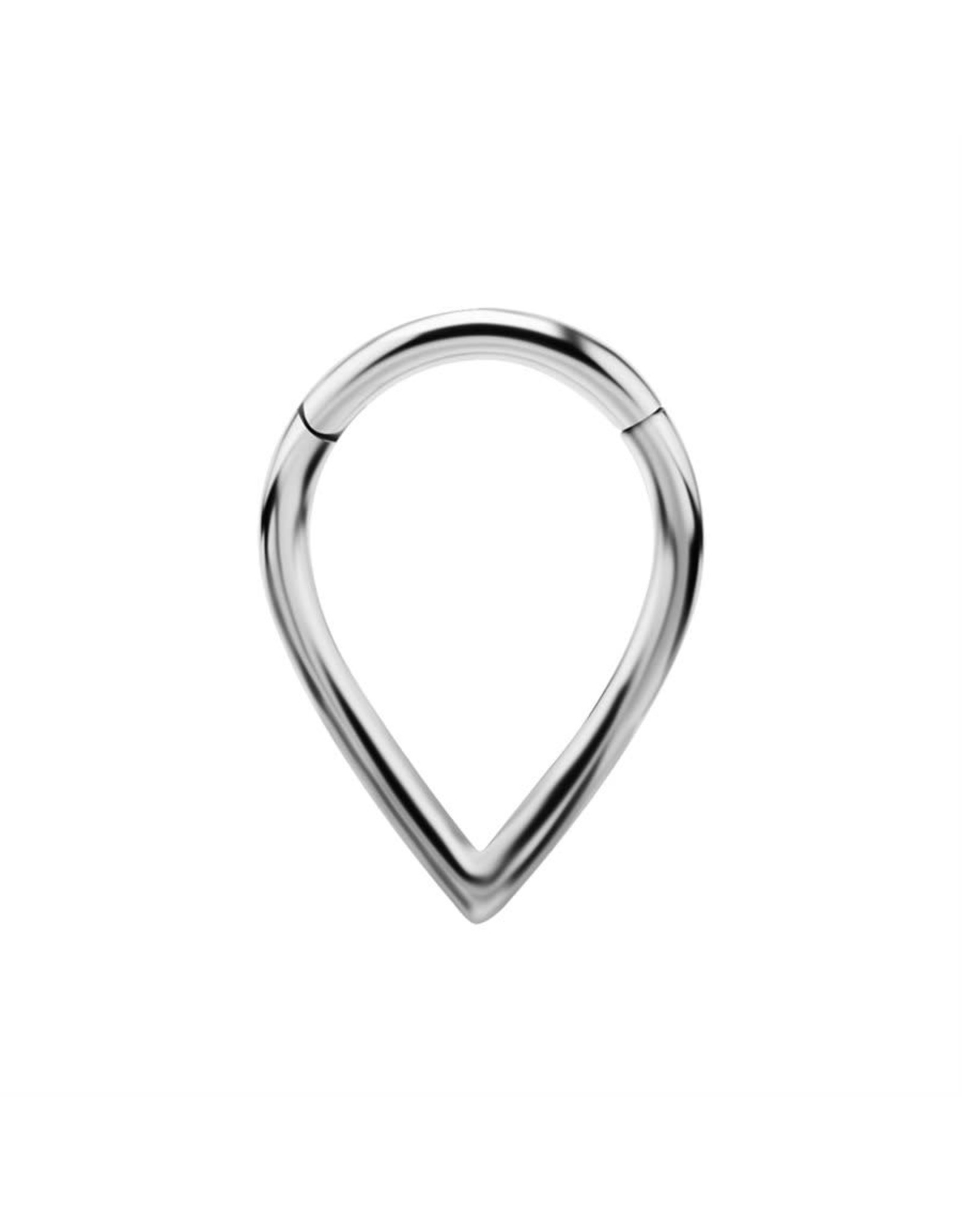 Stainless Clicker Plain V 16ga/8mm