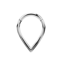 Stainless Clicker Plain V 16ga/8mm