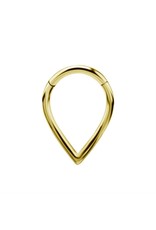 Stainless Clicker Plain V 16ga/8mm