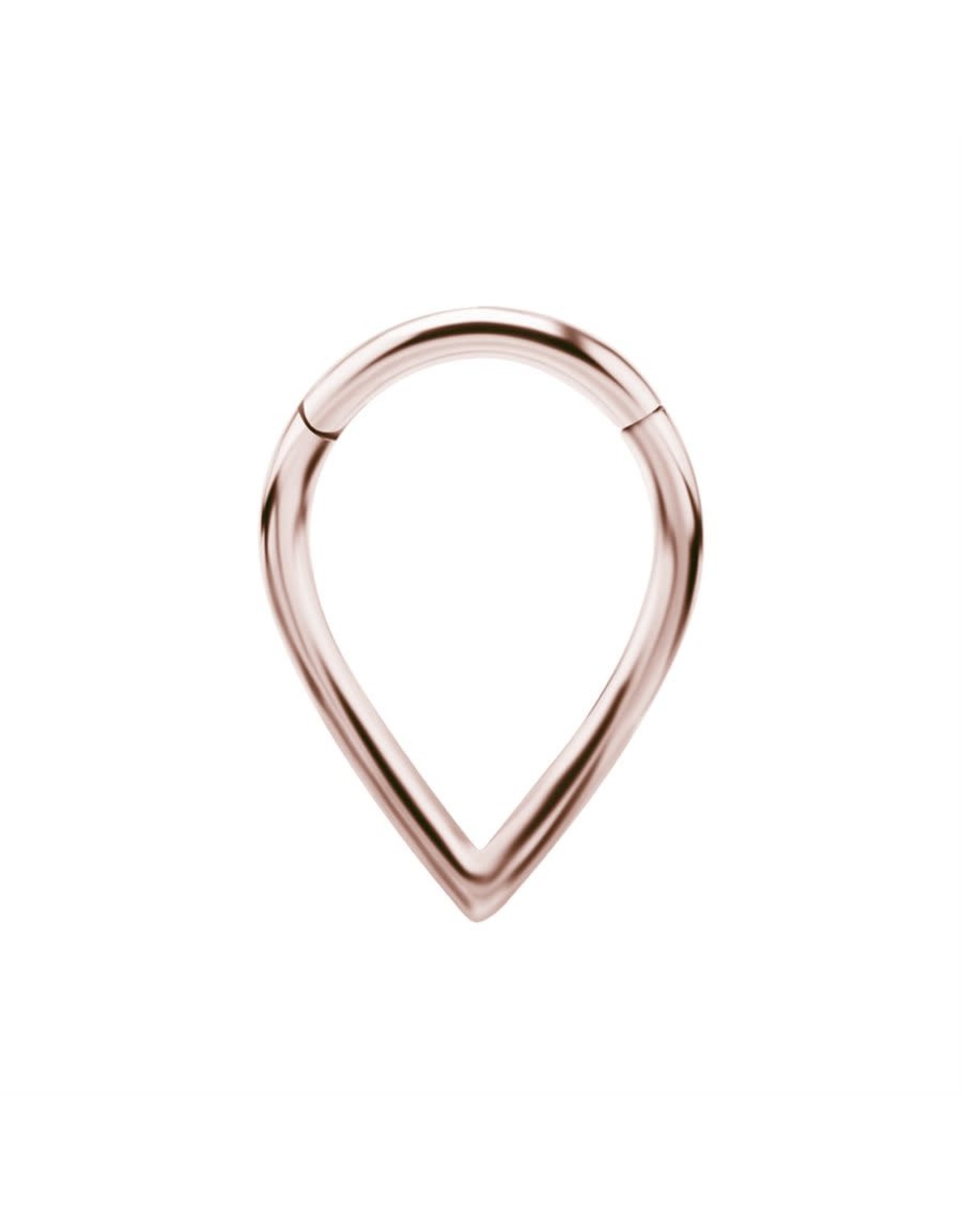 Stainless Clicker Plain V 16ga/8mm