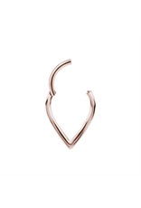 Stainless Clicker Plain V 16ga/8mm