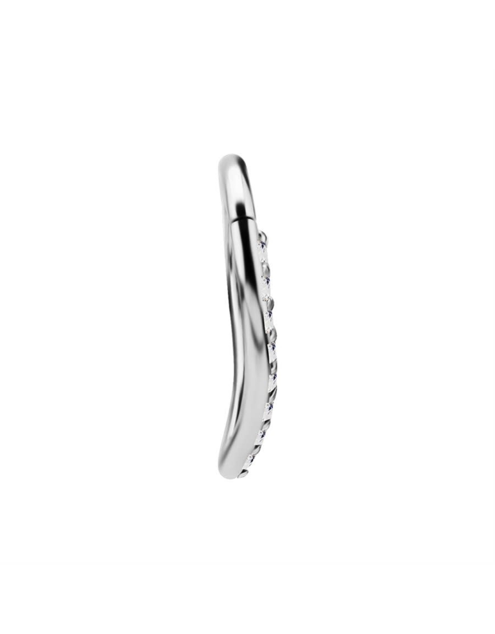 Stainless Clicker Diamand V 16ga/8mm