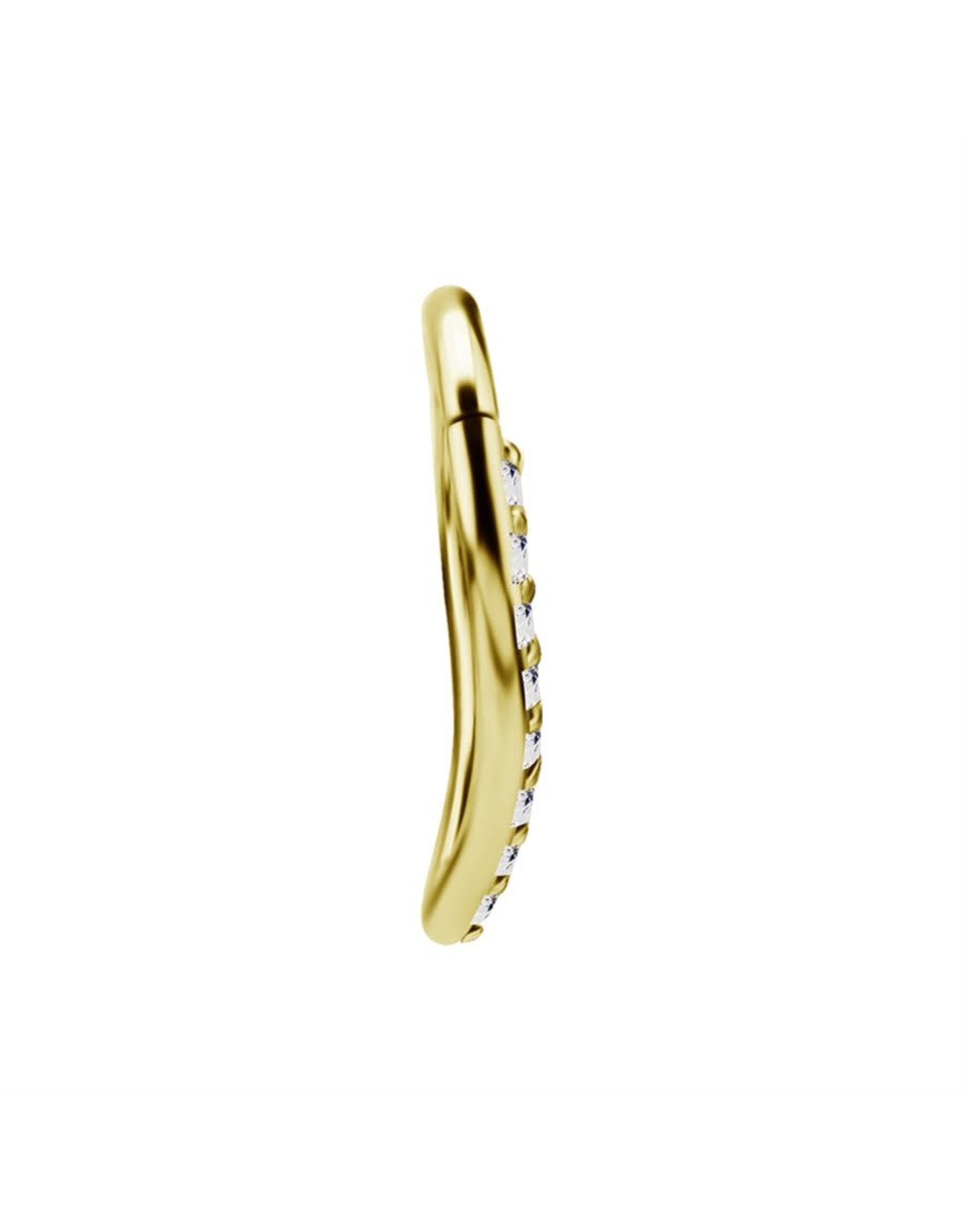 Stainless Clicker Diamand V 16ga/8mm