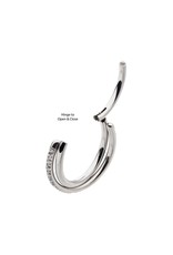 Clicker Crisscross CZ side facing