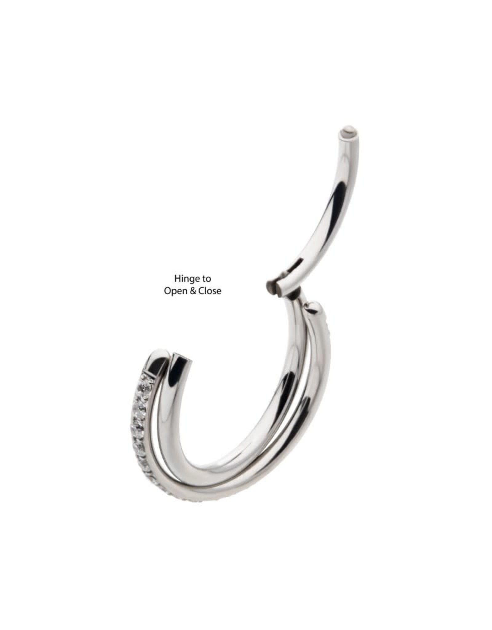 Clicker Crisscross CZ side facing