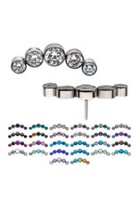 Embout Threadless 5 Pierres