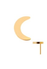 Embout Threadless Titanium Moon 24k