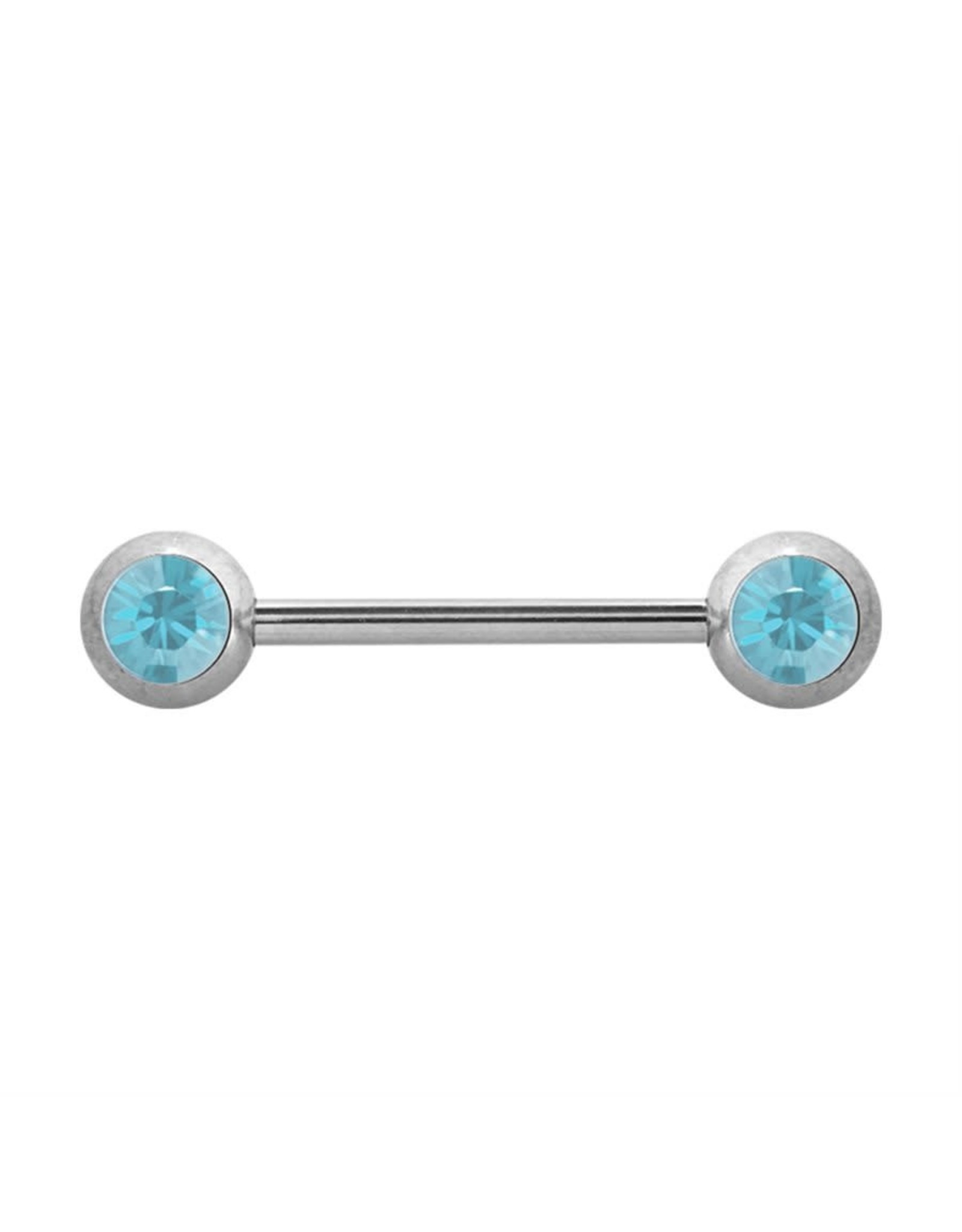 Barbell 14 ga  2 Pierres