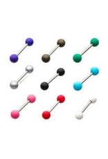 Barbell 14ga Silicone 16 mm