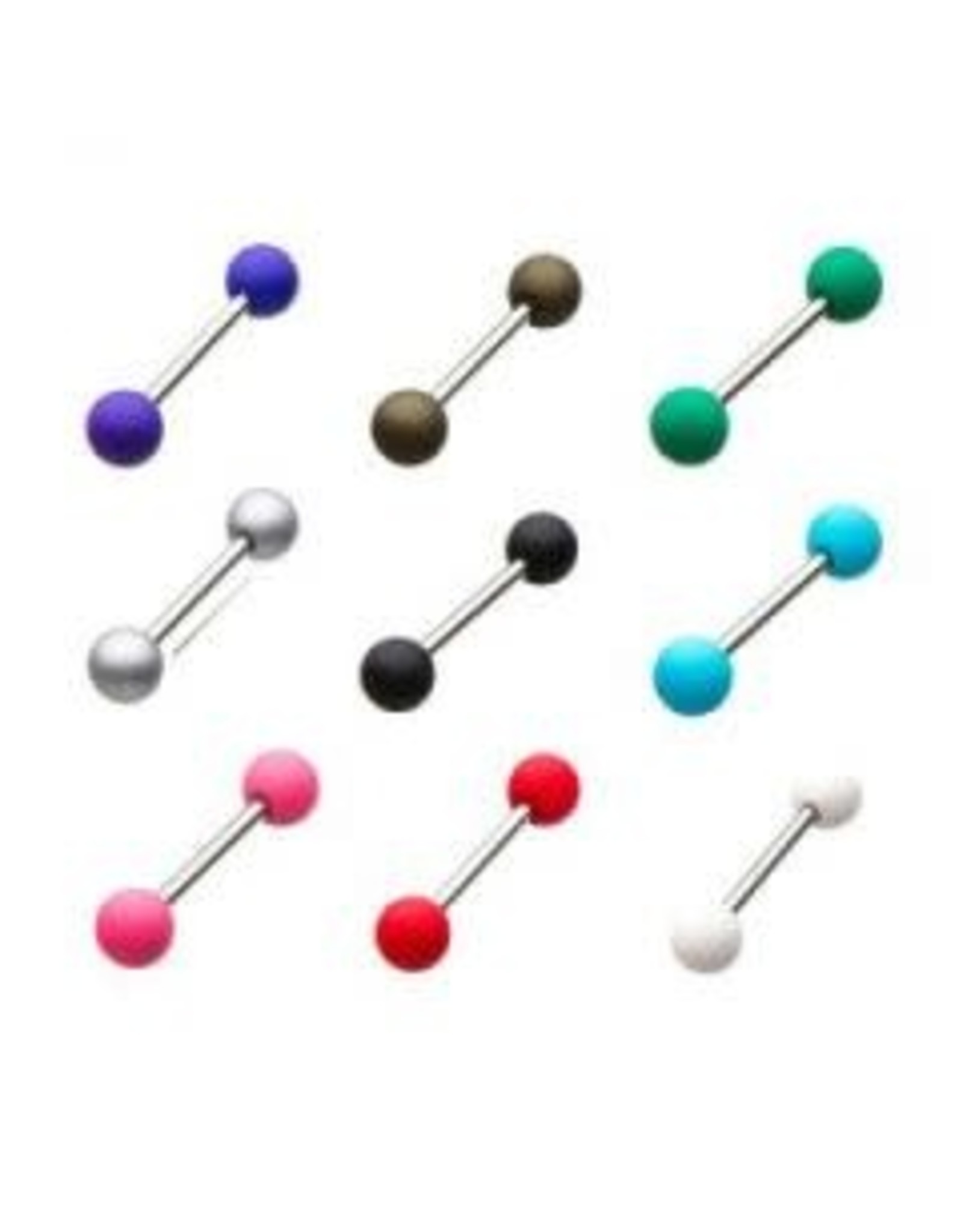 Barbell 14ga Silicone 16 mm