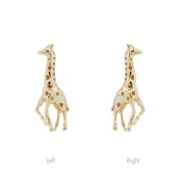 Or 14K Embout Threadless Girafe Left 14K