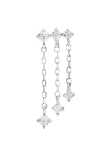 Or 14K Embout Threadless Cascade