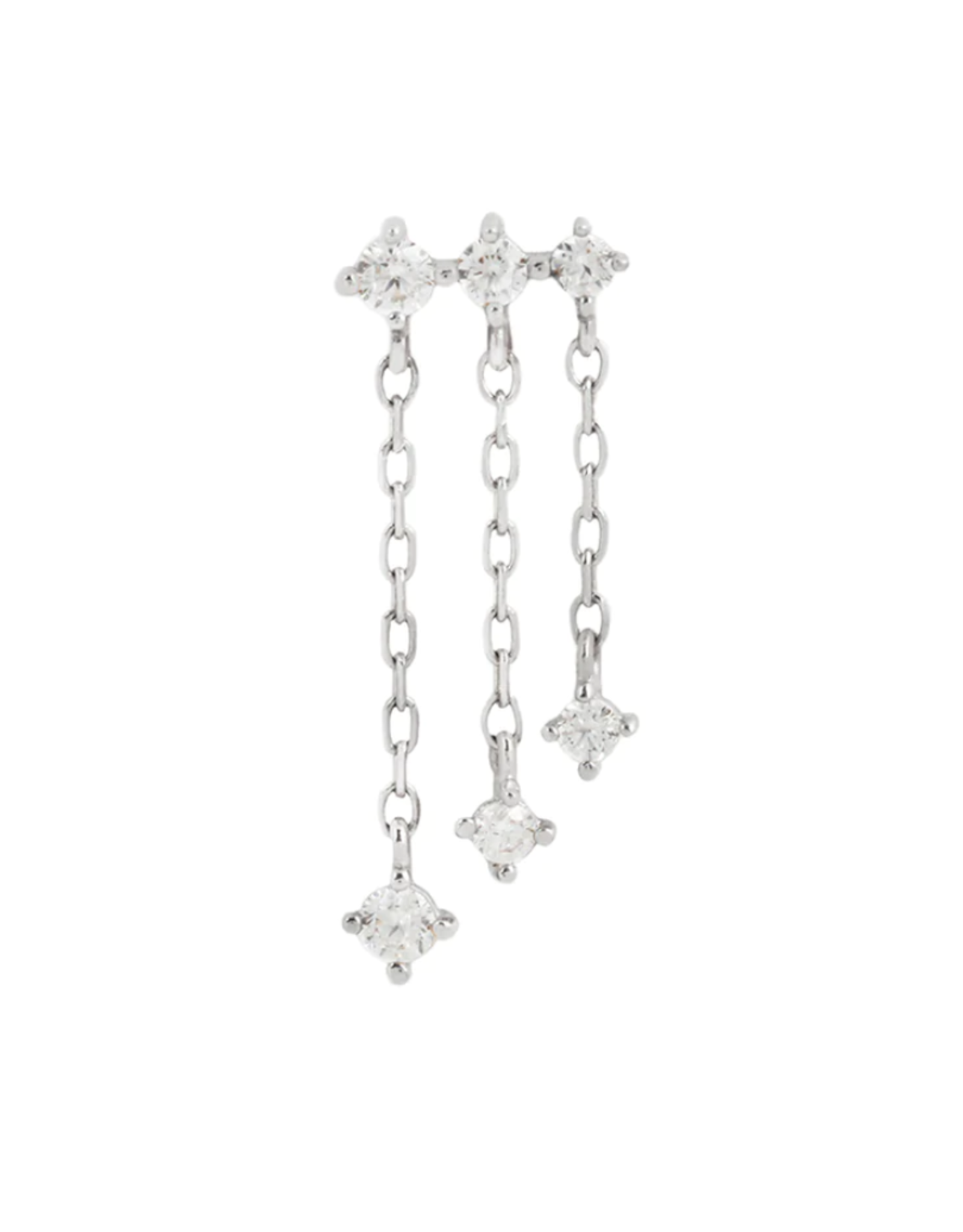 Or 14K Embout Threadless Cascade