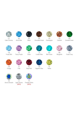 Embout Threadless Titanium Round Diamond