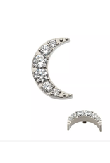 Embout Lune avec Diamant threaded Titanium